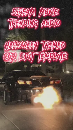 Scream car edit 👻