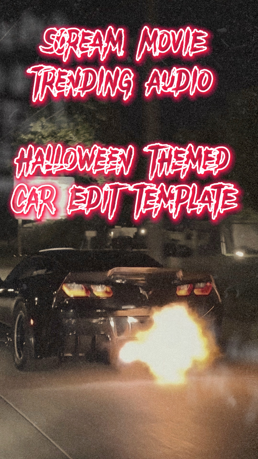 Gritar edición de coche 👻