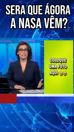 agora a NASA vêm 
