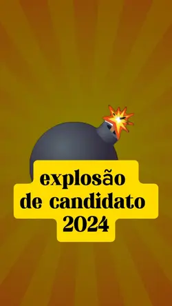 explosão de candidat