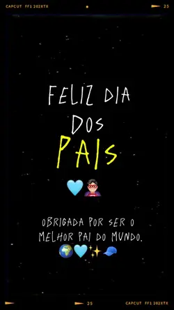 FELIZ DIA DOS PAIS 
