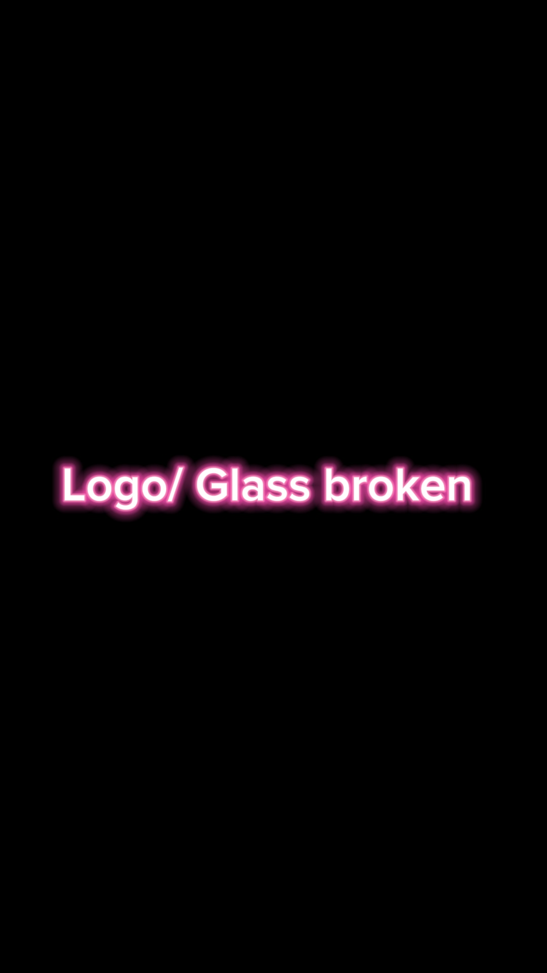 Logo / Verre