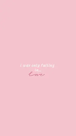 falling in love