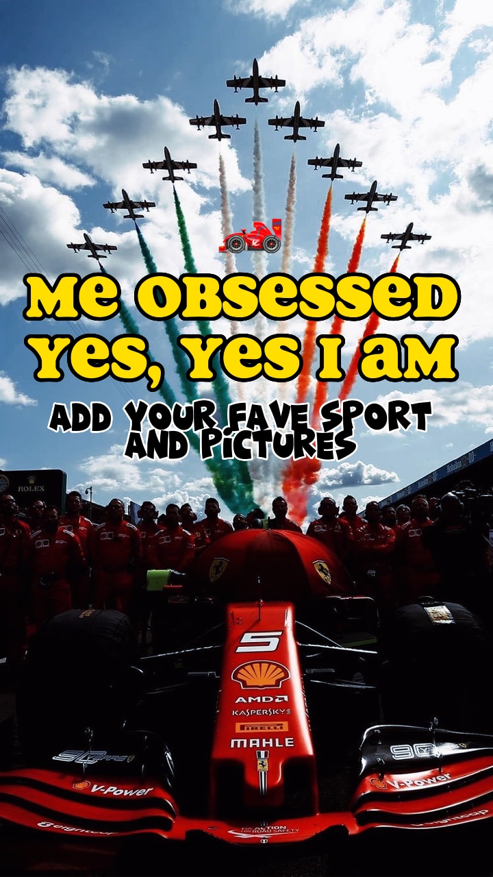 me obsessed? yes 🏎️