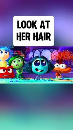 LOOK AT HER HAIR