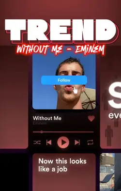 WITHOUT ME TREND