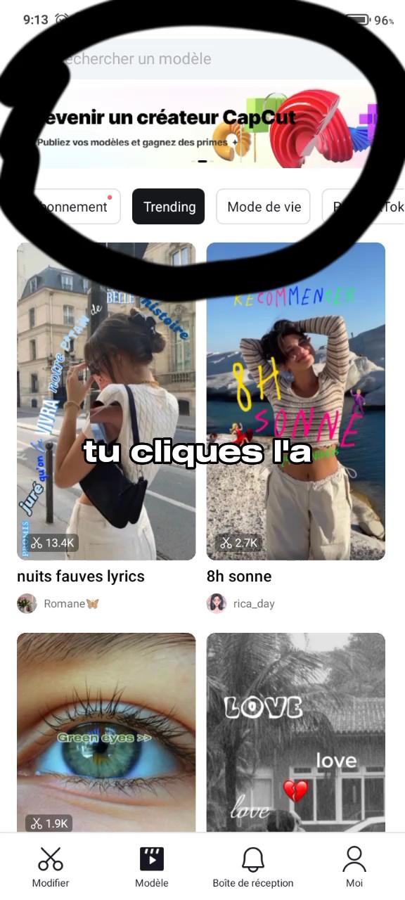 tuto capcut créateur