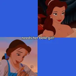 rapunzel and belle📘🌷