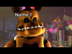 Fnaf meme 3 names