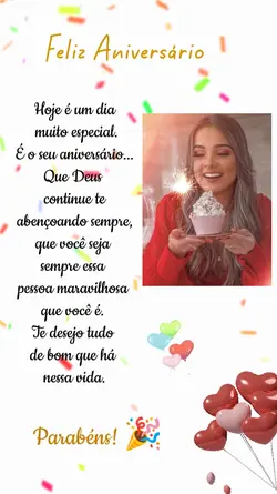 Feliz aniversário 