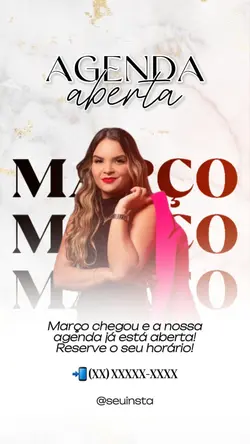 Agenda aberta Março 