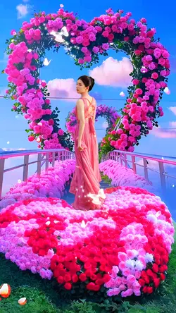 Amid the flowers