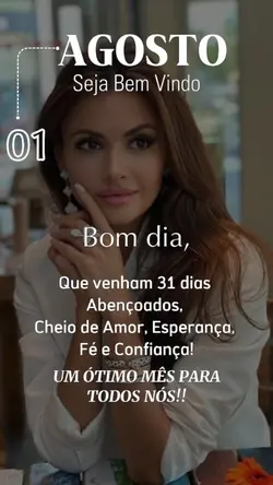 Bem vindo Agosto 