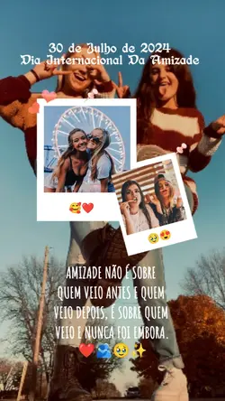 Dia da amizade 