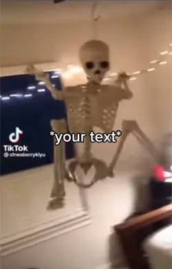 Spinning skeleton
