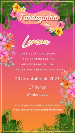 Convite Tardezinha