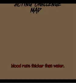 ACTING CHALLANGE