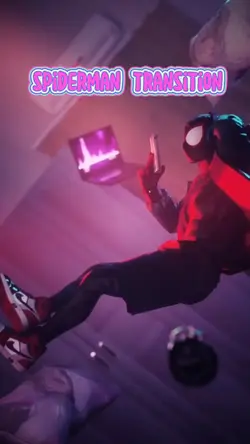 spiderman transition