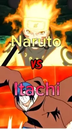 Naruto vs Itachi