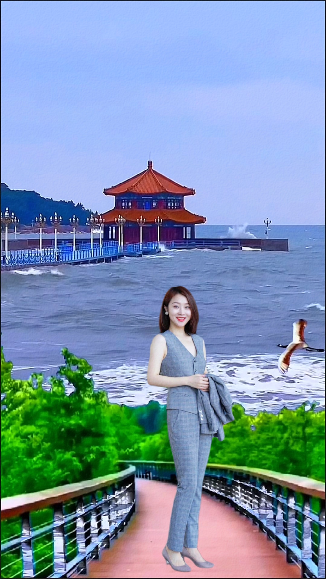 Belleza junto al mar