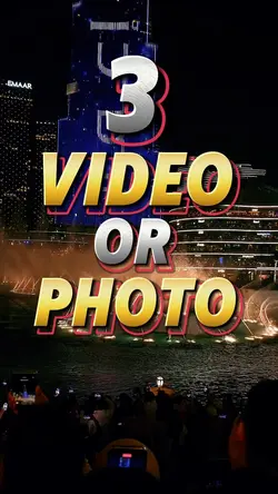 3 video or photo
