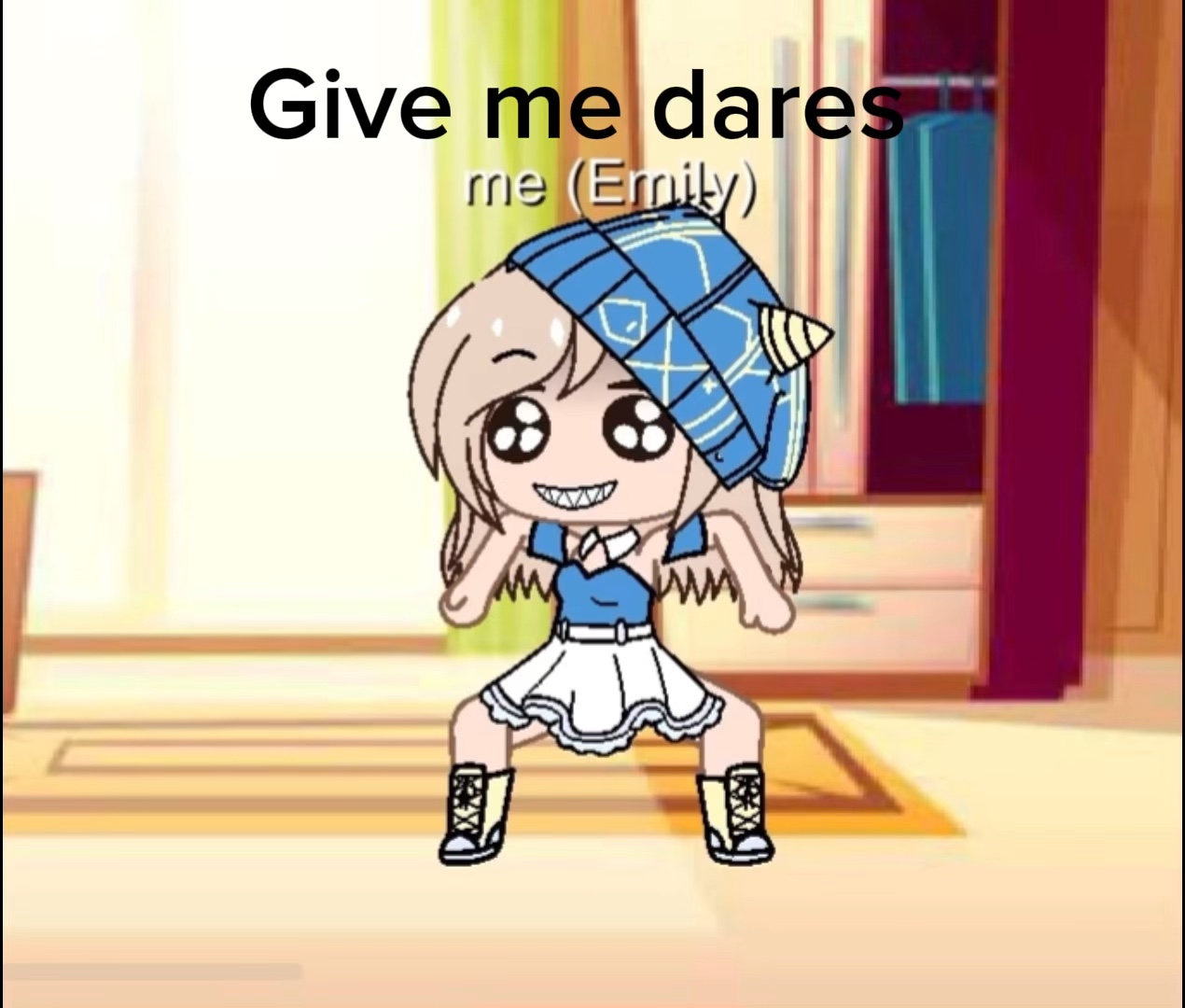 Give me dares! 👹