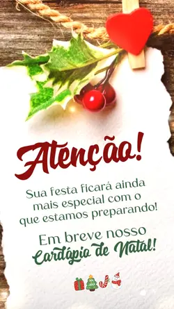 Cardápio de Natal