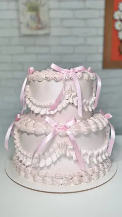 Um charme de bolo 🎀