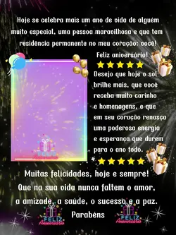 aniversário 