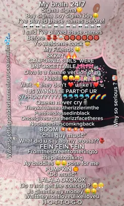 My brain 24/7