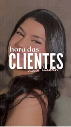 Hora das clientes 