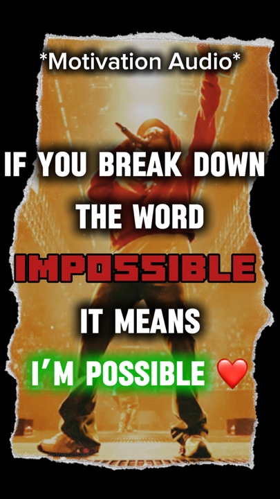 NADA IMPOSSÍVEL❤️