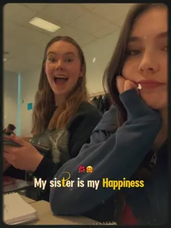 my sister is...