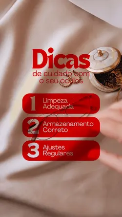 Dicas óculos ótica 