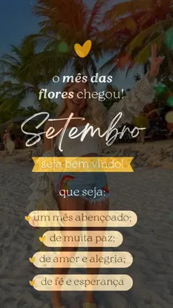 Bem Vindo setembro