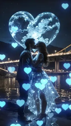 Blue hearts
