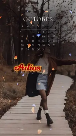Adiós octubre 
#find