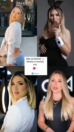 Mostre 4 versões sua