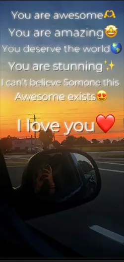 You are amazing❤️