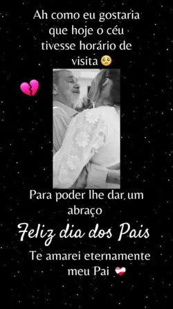 saudades pai