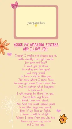 National Sister Day 