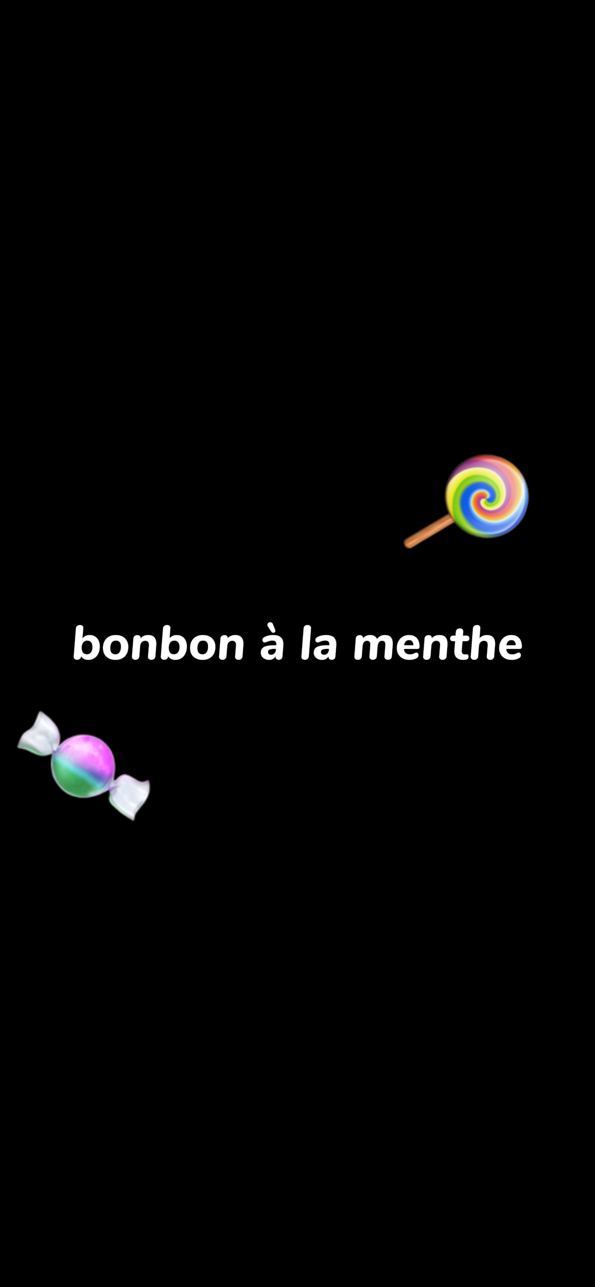 Bonbon à la menthe 🍭