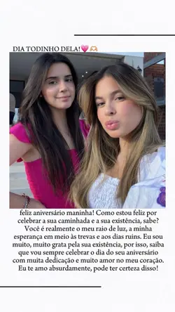 Parabéns irmã