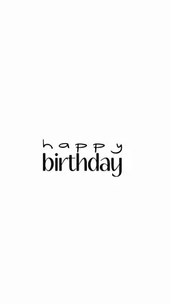 •Happy Birthday