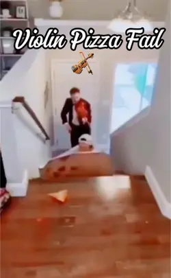 Violin Pizza Fail 