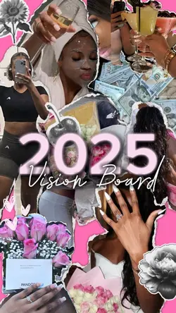 2025 vision board 🦋💗
