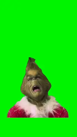 Crying grinch