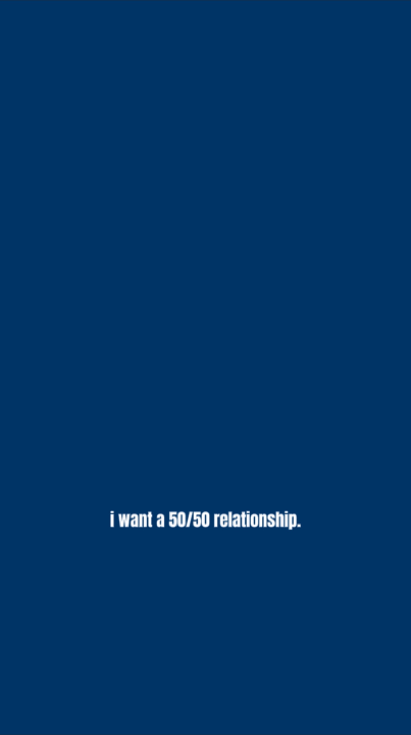 50 / 50.