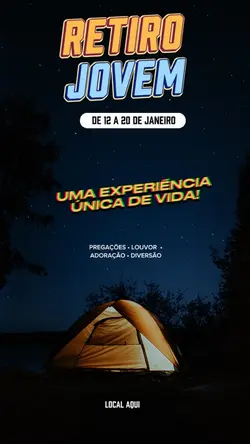 Cartaz retiro 