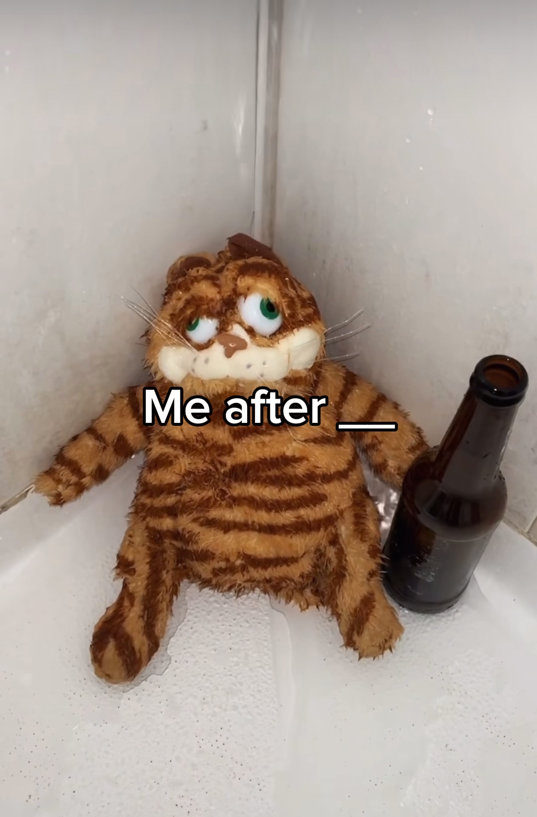 Sad Garfield